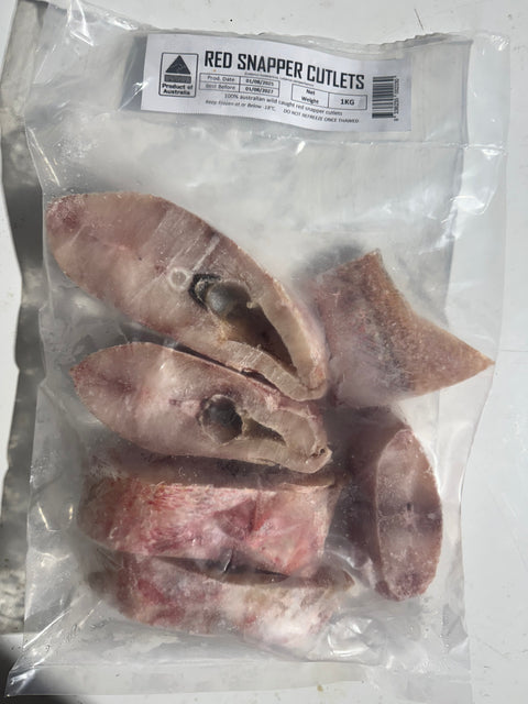 Red Snapper Cutlets (Sankara, Chemballi) 1kg
