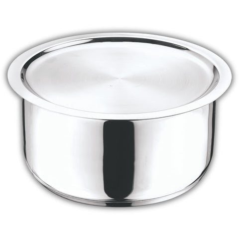 Stainless Steel Tope with Lid (Steel cheruvam)