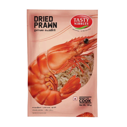 Tasty Nibbles Dried Prawns ( Unakka Chemmeen) 100g