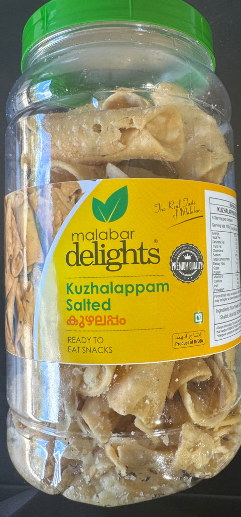 Malabar Delight Kuzhalappam Salted(Bottle)