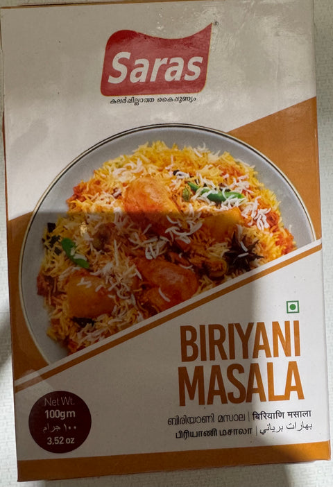 Saras Biriyani Masala 100gm