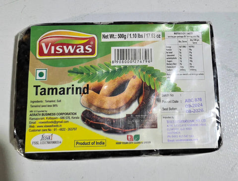 Viswas Tamarind Block( Valanpuli) 500gm