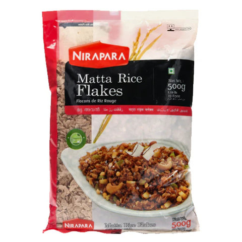 Nirapara Rice Flakes Red 500g