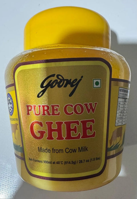 Godrej Pure cow ghee 900ml bb:11/2025