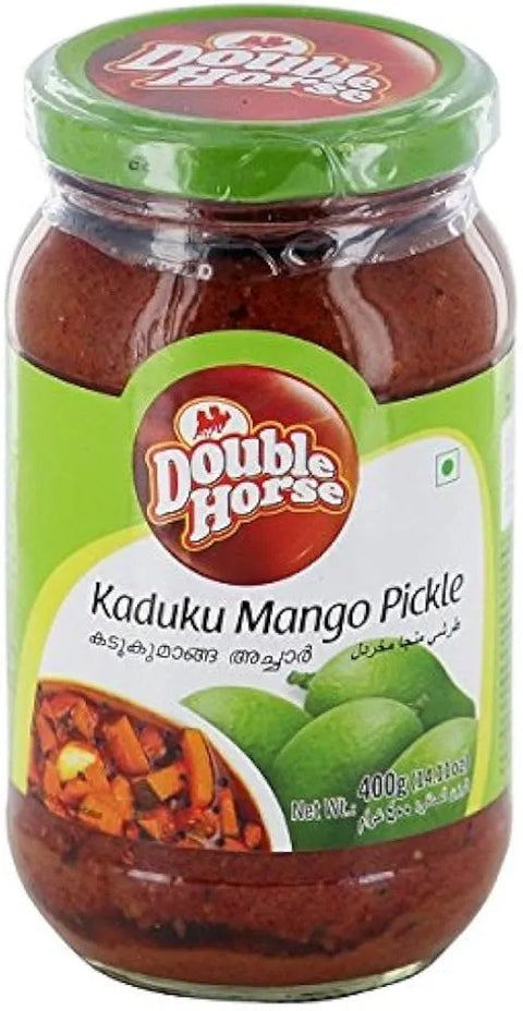 Double Horse Kaduku Mango Pickle 400g + 100g Free