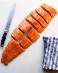 Salmon (curry cut skin off) Frozen 1kg