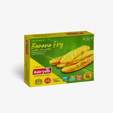 Aaryas Banana Fry 454g