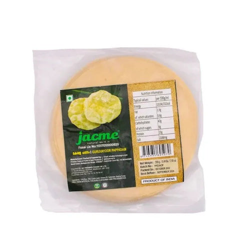 Jacme Frozen Pappadam 200G