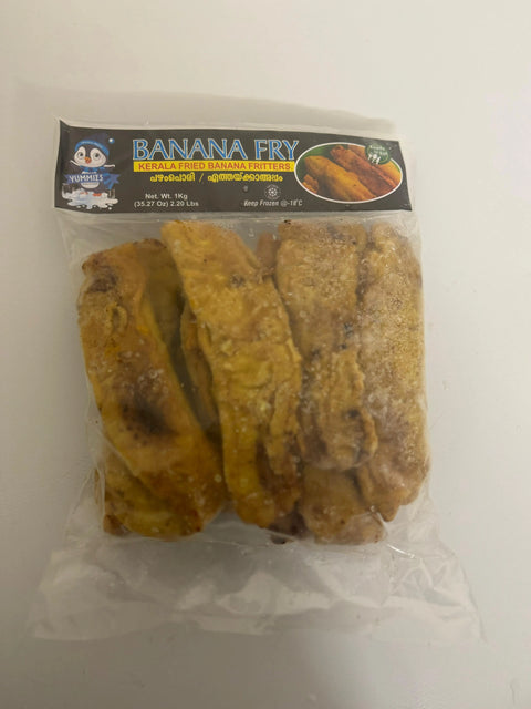 Yummies Frozen Banana Fry (Pazhampori) 1kg