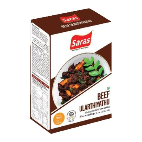 Saras Beef Ularthu Masala 100g