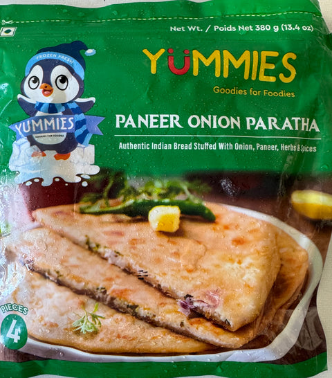 Yummies Paneer Onion Paratha 380g