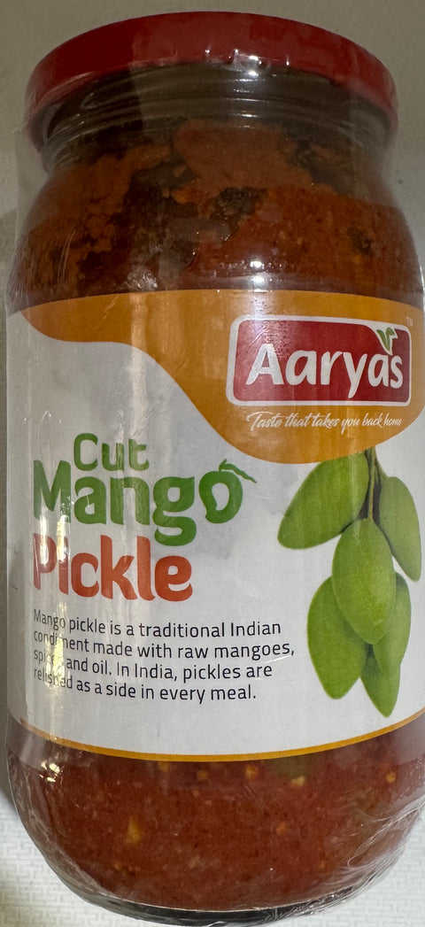 Aaryas Cut Mango Pickle 400g
