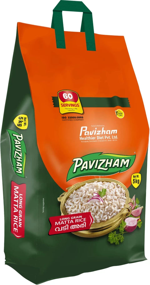 Pavizham Matta Rice 5 kg