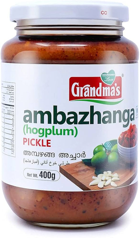 Grandmas Ambazhanga(Hogplum) Pickle 400g