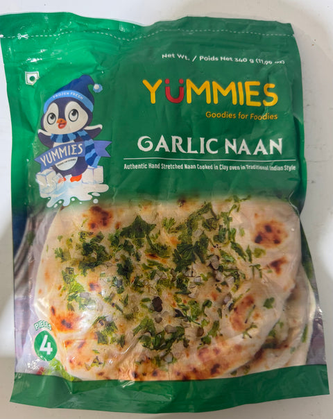 Yummies Garlic Naan 340g