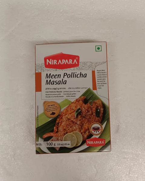 Nirapara Meen Pollicha Masala 100g