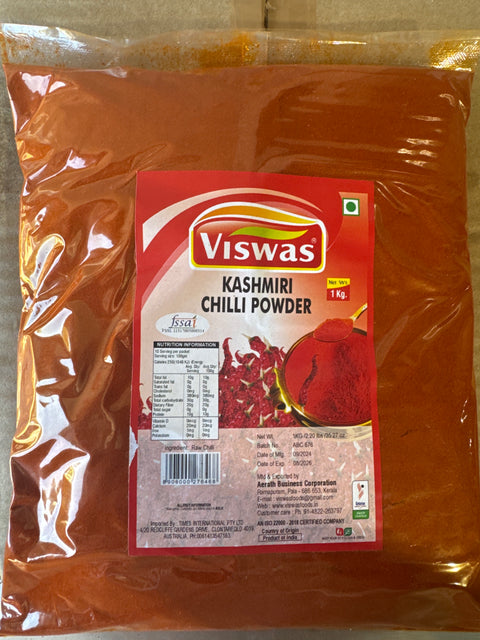 Viswas Kashmiri chilli powder 1kg