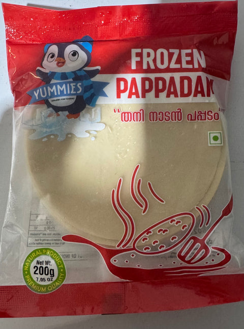 Yummies Frozen Pappadam Special 200gm