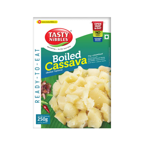 Tasty Nibbles Boiled Cassava (Kappa) 250g