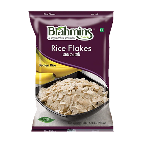 Brahmins Rice Flakes Red (Matta) Aval 500g