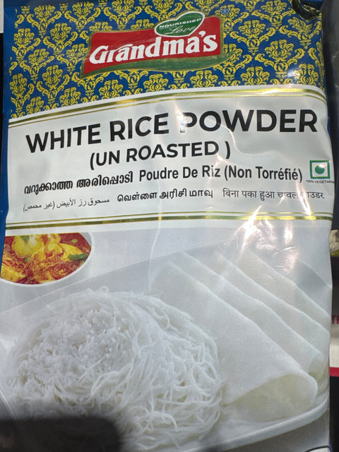 Grandma's White Rice Powder (unroasted)1Kg