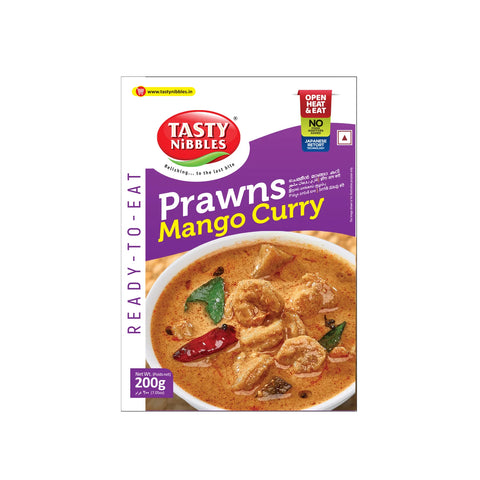 Tasty Nibbles Ready to Eat Prawns Mango Curry 200g