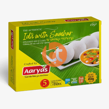Aaryas Idli with Sambar 454g