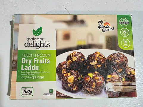 Malabar Delight Dryfruit Laddu  frozen 400gm