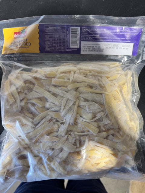 Grandmas Jackfruit green sliced 1kg