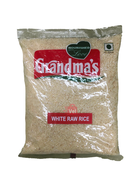 Grandmas White Raw Rice(Pachari) 1 kg