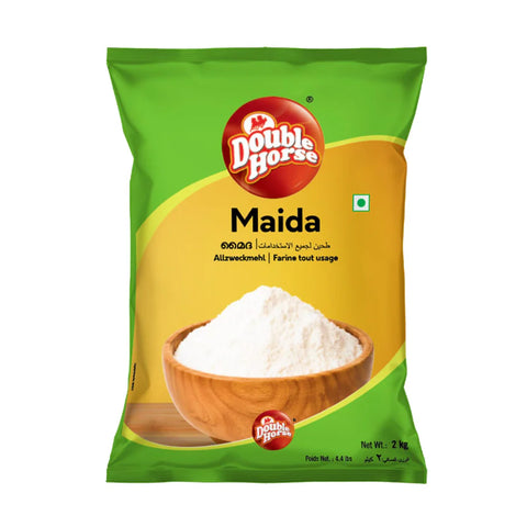 Double Horse Maida, All Purpose Flour 2Kg