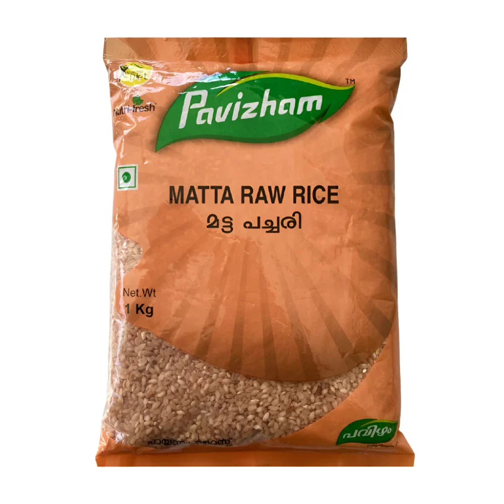 Pavizham Red Raw(Matta) Rice 1kg – Click@Home