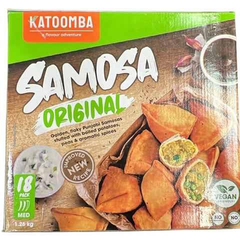 Katoomba Original Samosa  Frozen 1.26kg(18 pack)