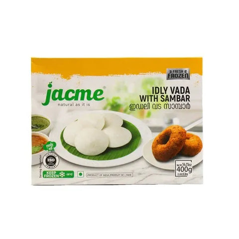 Jacme Ready to Eat Idly Vada with Sambar 400g