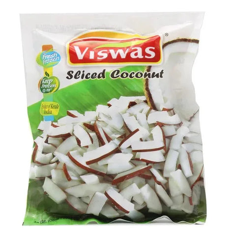 Viswas Sliced Coconut, Cut Coconut 400G