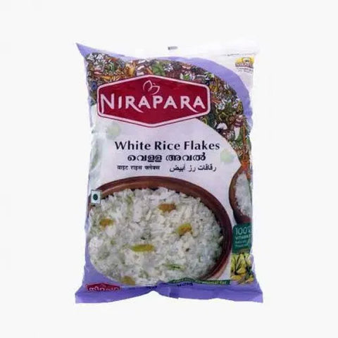 Nirapara Rice Flakes (White) Aval 400gm