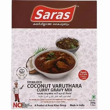 Saras Coconut Varuthara Gravy 200g