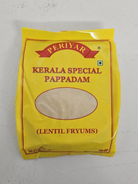 Periyar Special Pappadam Frozen 200gm