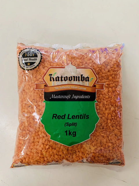 Katoomba Red Lentils Split 1kg