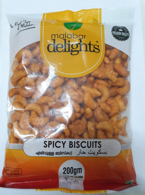 Malabar Delights Spicy Biscuit 200gm