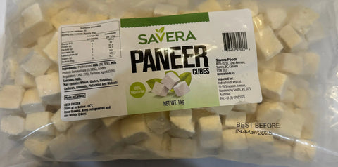 Savera Paneer Cubes 1 kg