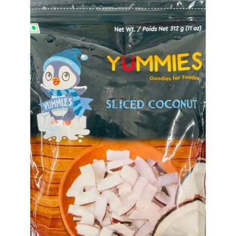 Yummies Sliced Coconut 312gm