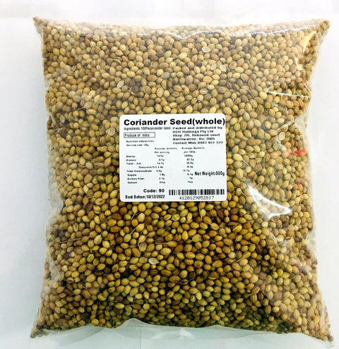 Indya Coriander Whole 500g