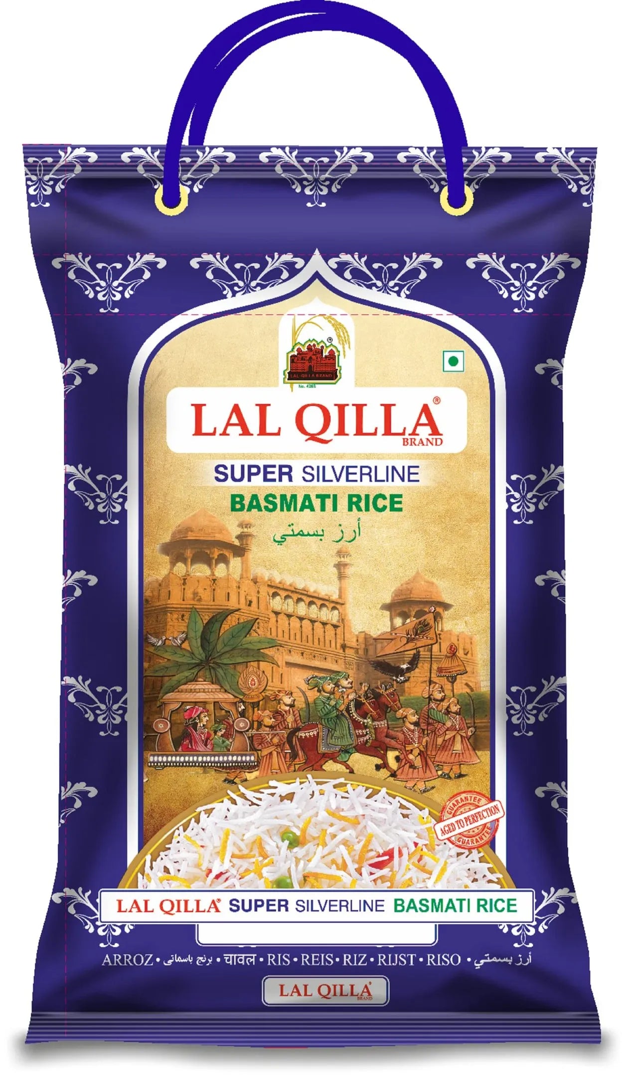 Lal Qilla Silver Line Basmati Rice 5KG – Click@Home