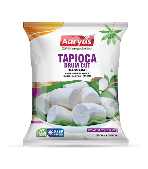 Aaryas Tapioca Drum Cut 908g
