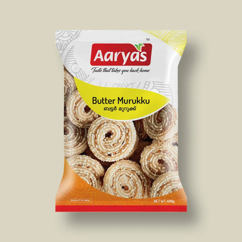 Aaryas Butter Murukku 400gm
