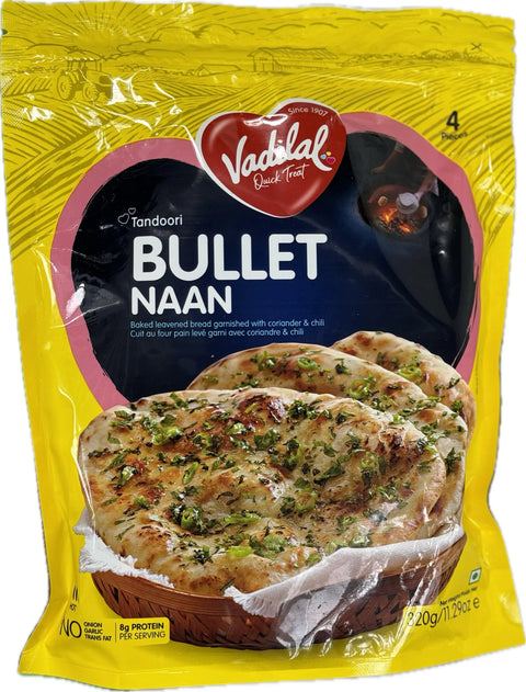 Vadilal Frozen Bullet Naan 320g