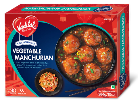 Vadilal Frozen Vegetable Manchurian 284g
