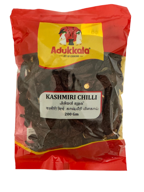 Adukkala Kashmiri Chilli Whole 200g