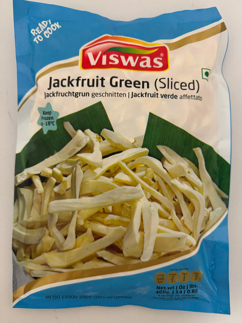 Viswas Jackfruit Green Sliced 400g